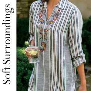 Soft Surroundings Aruba Pullover